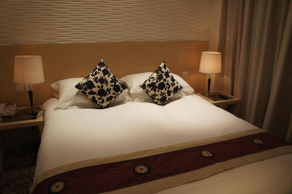 Shanghai Baron Business Bund Hotel Værelse billede